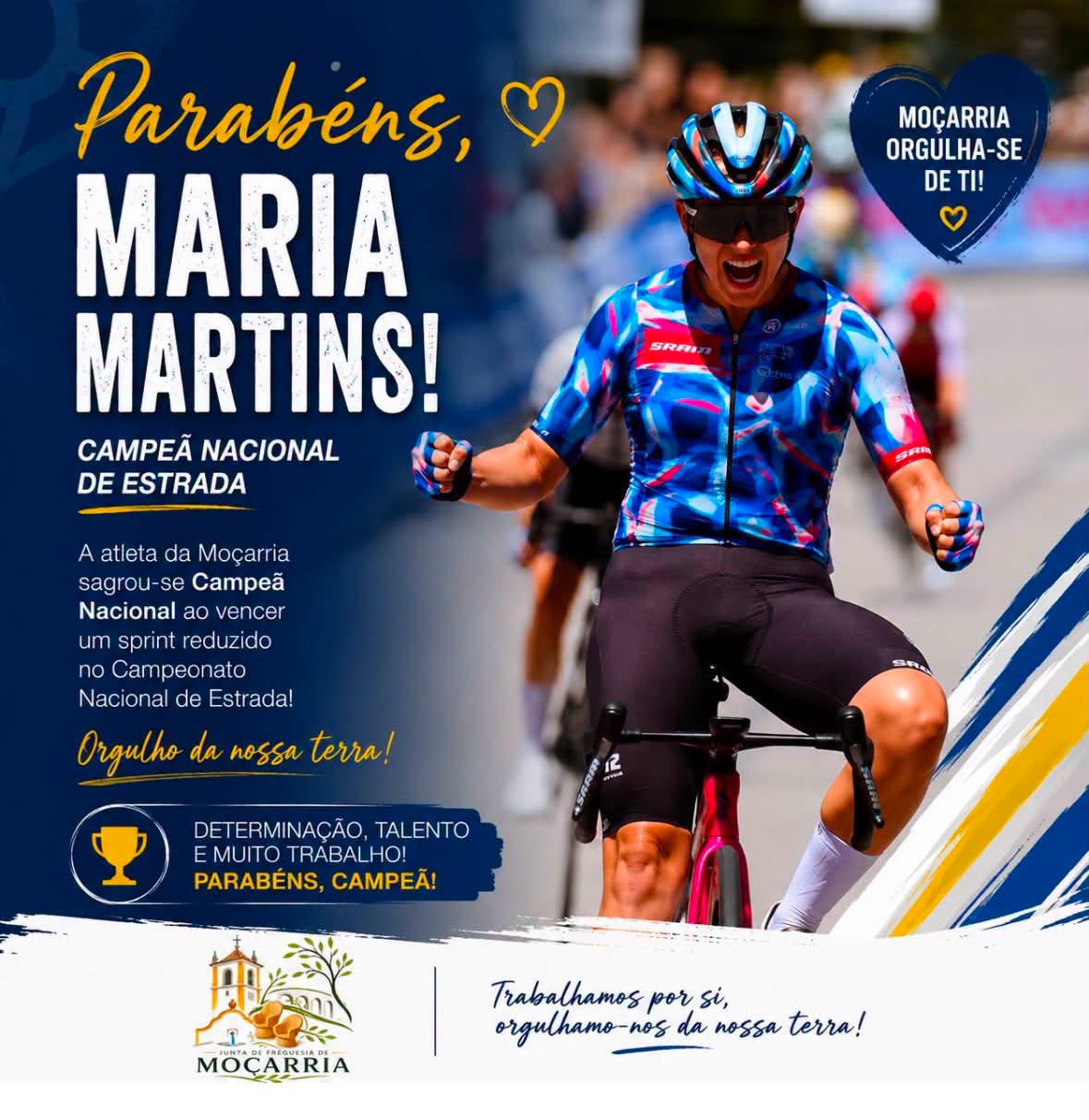 Parabéns, Maria Martins!