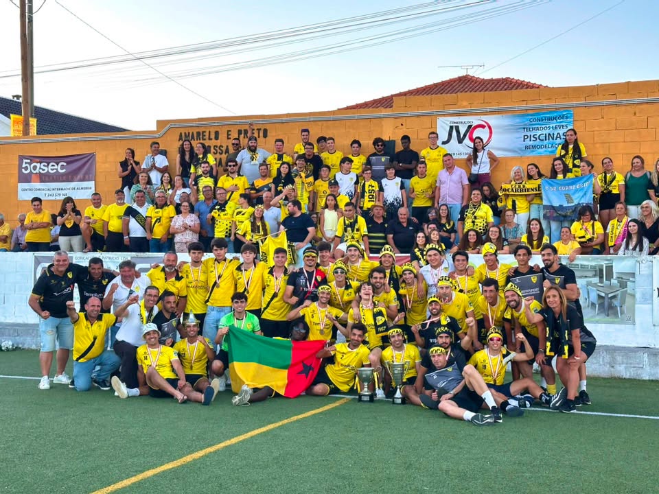 Aos Campeões Distritais da 2.ª Divisão Distrital de Santarém, há vitórias que ficam na história. E esta é, sem dúvida, uma delas.